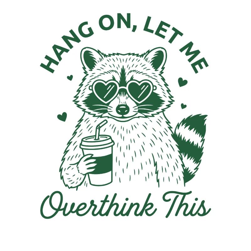 Funny Overthink Shirt Hang On Let Me Overthink
