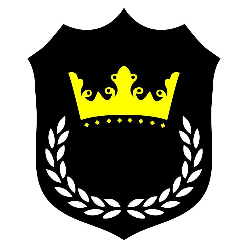 Crown Splendour Yellow Black