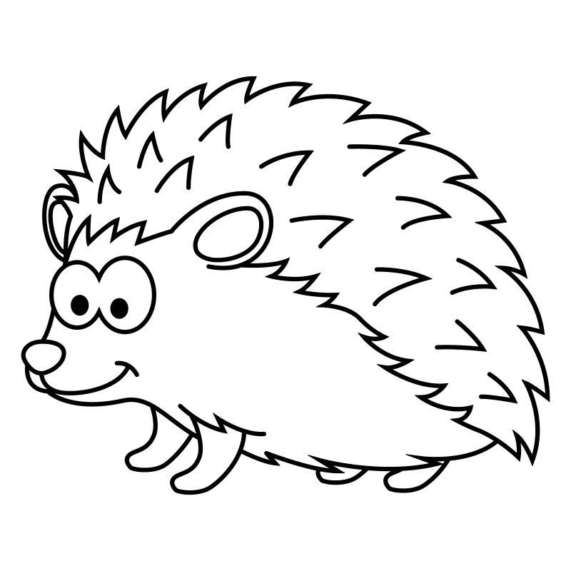 Hedgehog Comic Animal