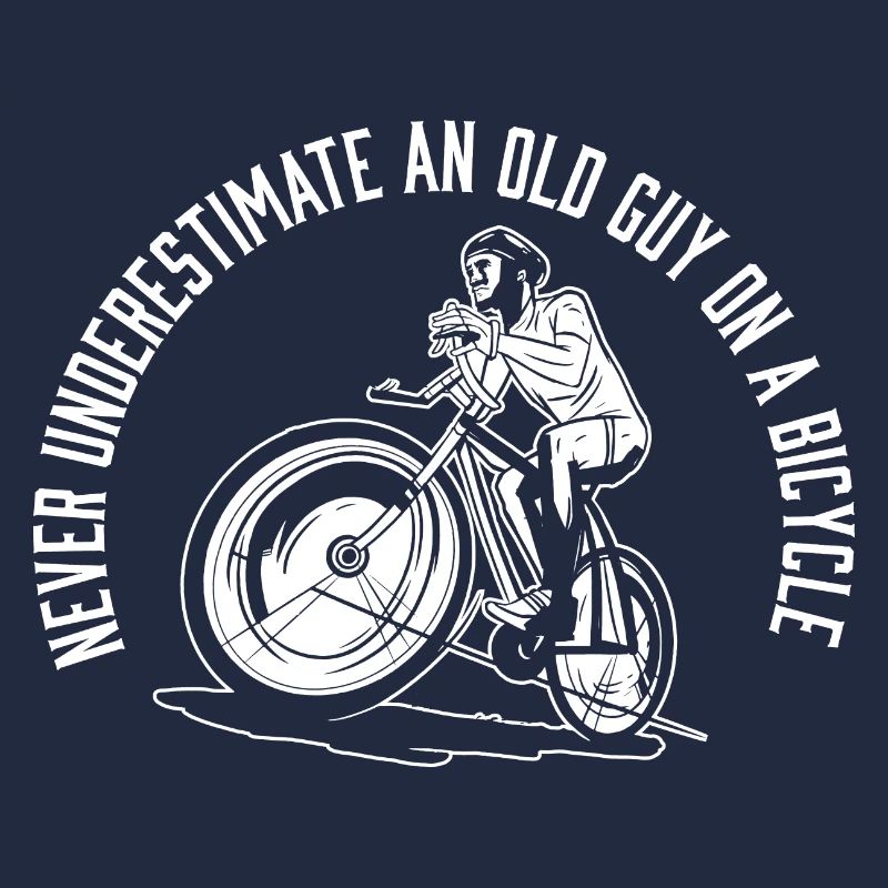 Never Underestimate An Old Guy on a Bicycle