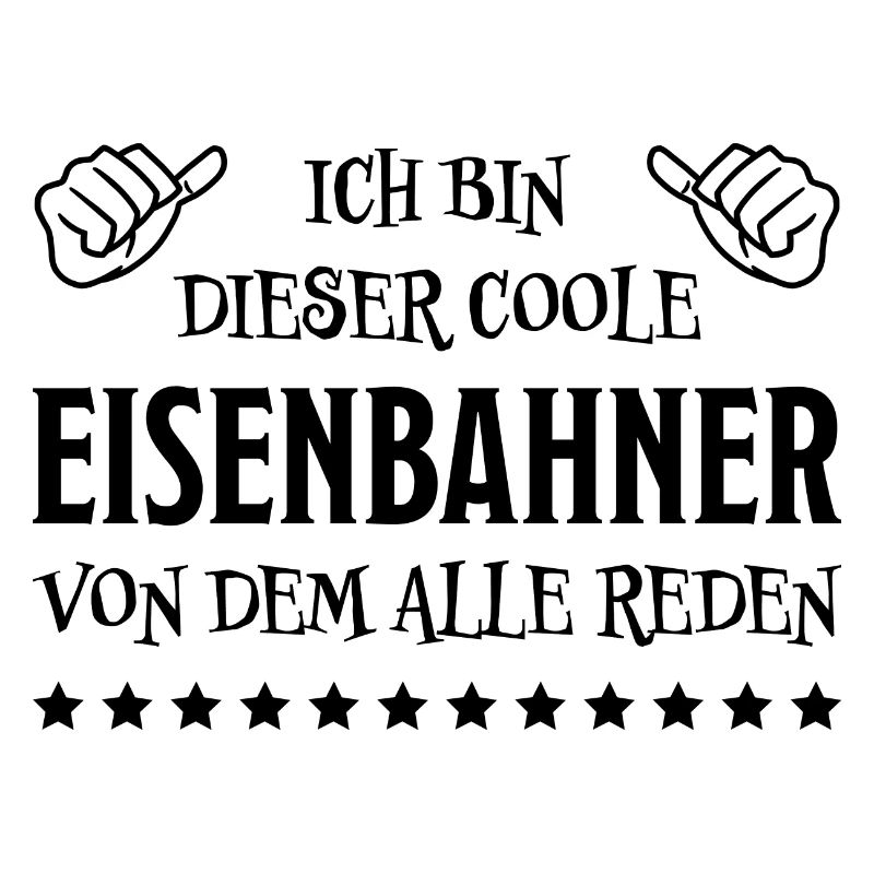 Eisenbahner Spruch Eisenbahn Lokführer Geschenk