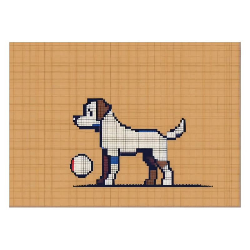 Pixel-Hund