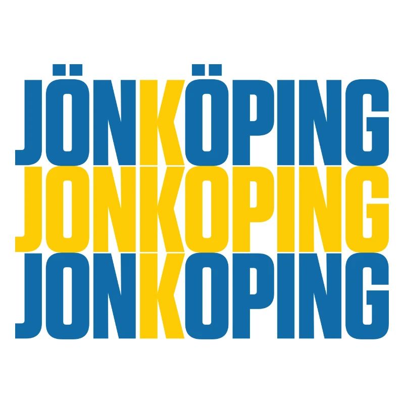 Jönköping Suède Drapeau