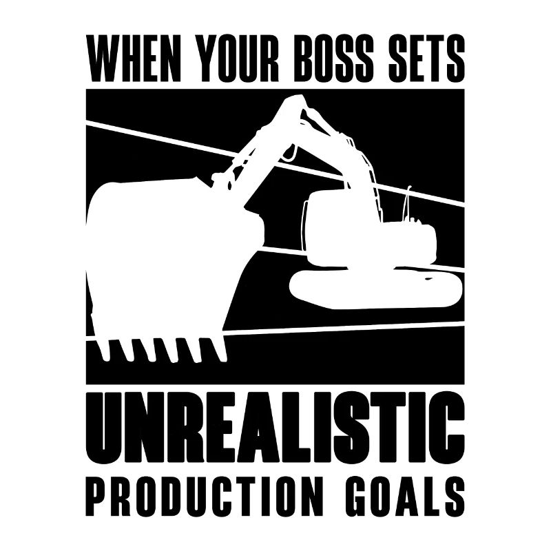 Baggerfahrer Bagger Baggern Arbeiter Geschenkidee