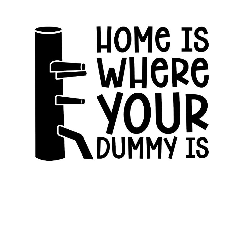 Home è dove il tuo dummy Wing Chun Fighter Fight