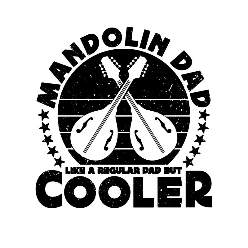 Mandolin Dad Like A Regular Guitar Mandolin Player