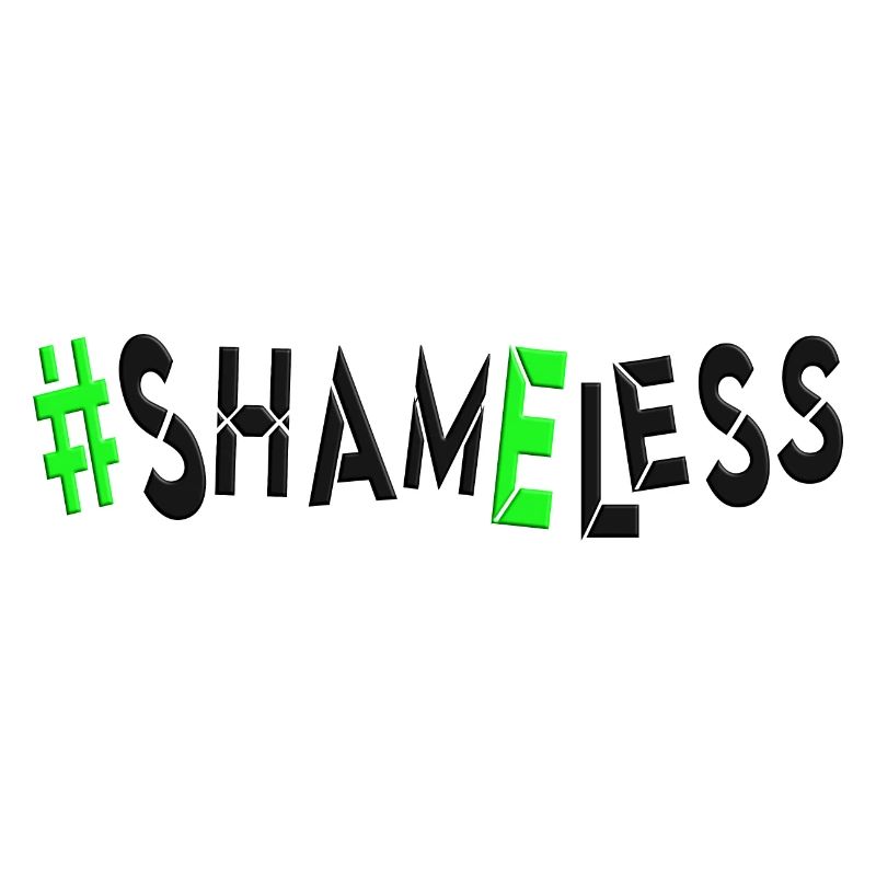 #shameless flagrant unabashed barefaced