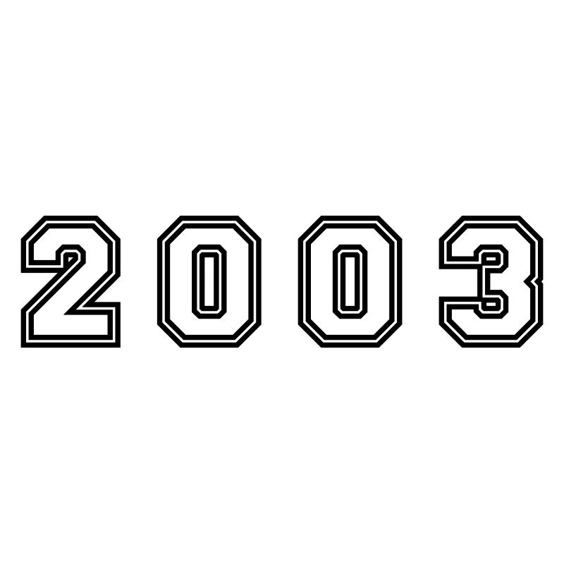 Numéro de l’année 2003