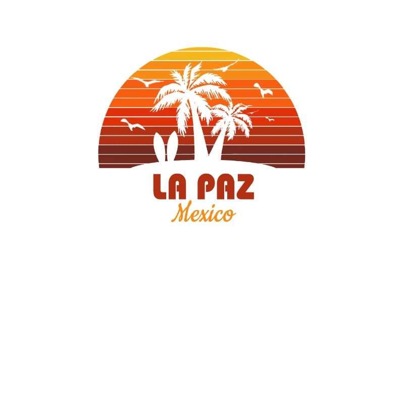 Cool La Paz Mexico Beach Sunset Souvenir