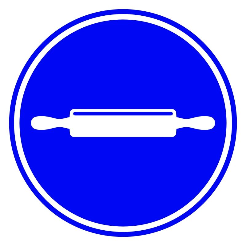 Kitchen roll rolling pin