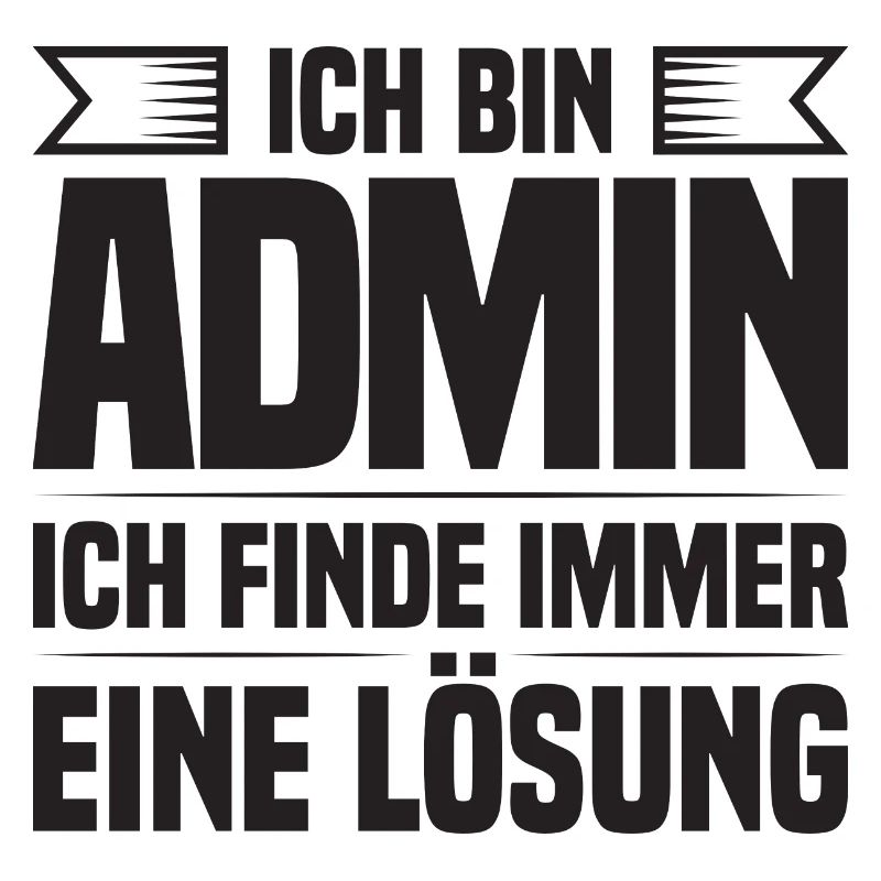Administrator IT-ler Support Lösung Sysadmin Admin