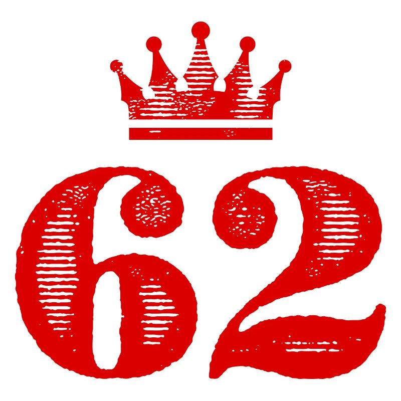 62 Number crown
