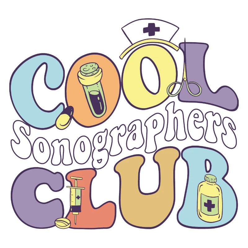 Cool Sonographers Club Rad Tech Squad Radiologist