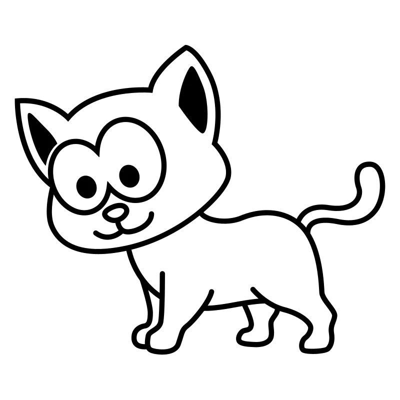 Katze Comic Tier