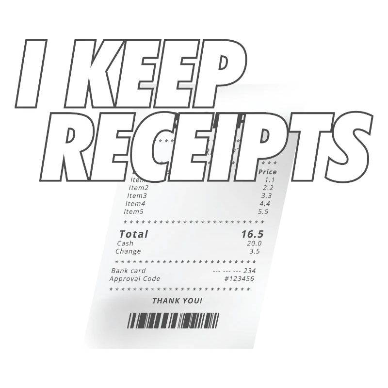 Sarcasm I Keep Receipts Meme Rant Funny Liar