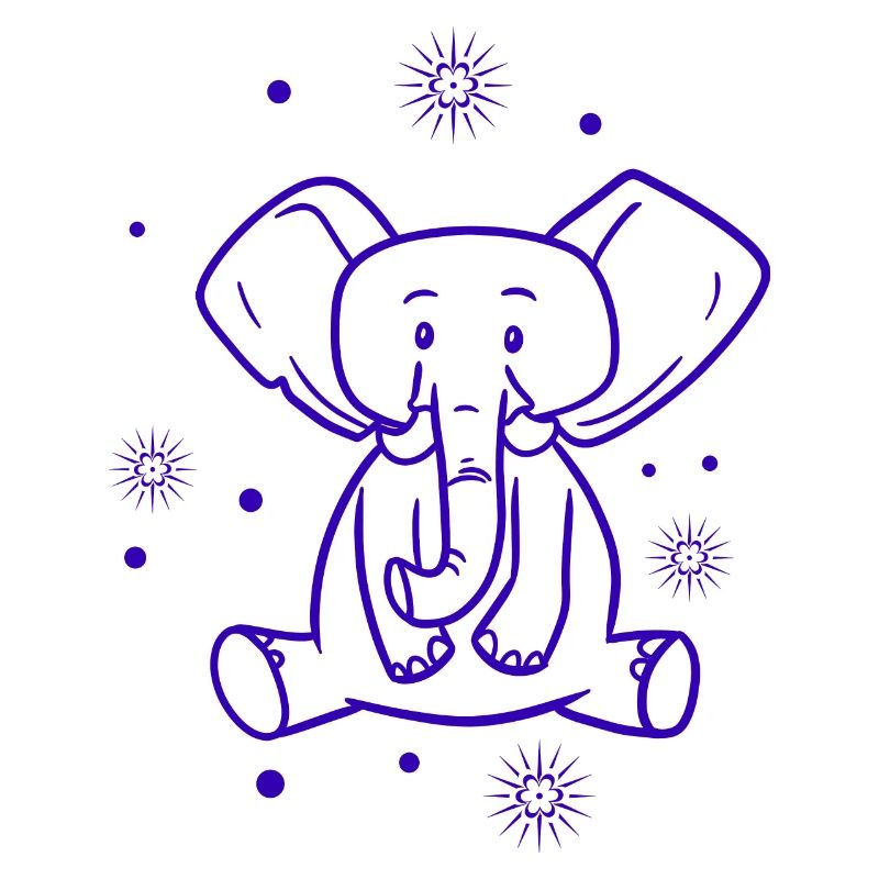 mignon bébé éléphant