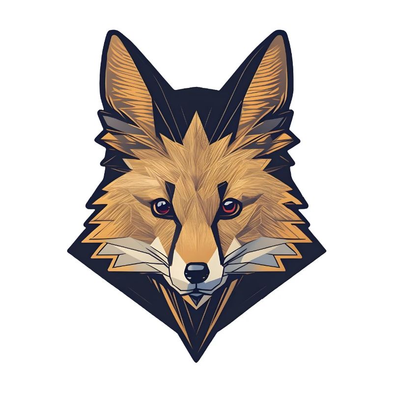 Simple Fox Head