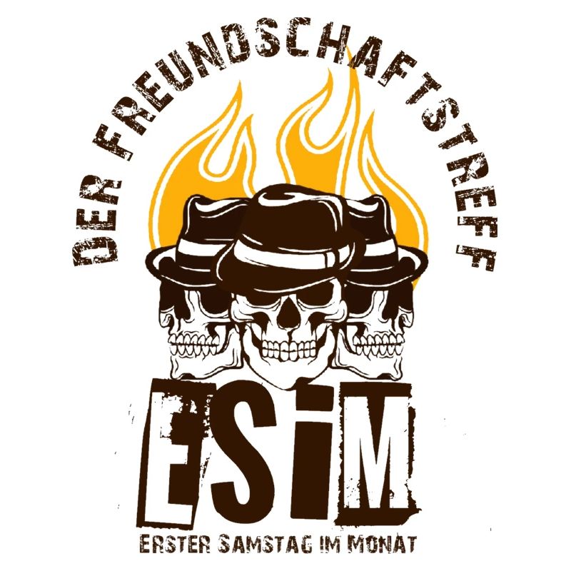 ESIM Skulls - blk