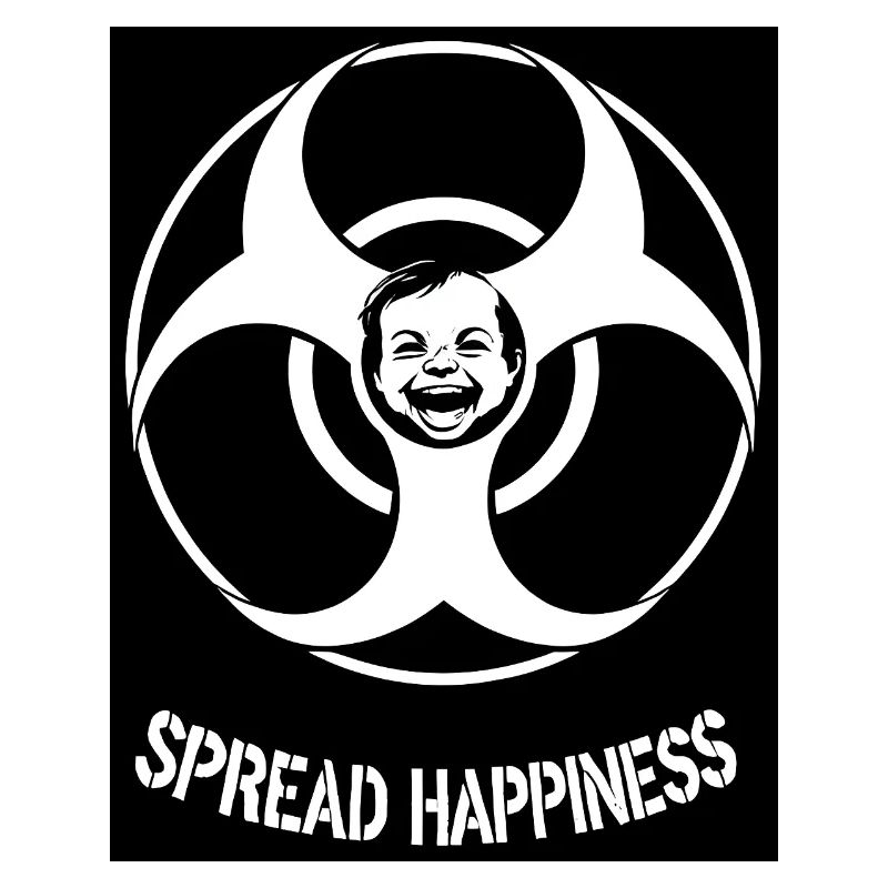 SpreadHappiness schwarzer Hintergrund