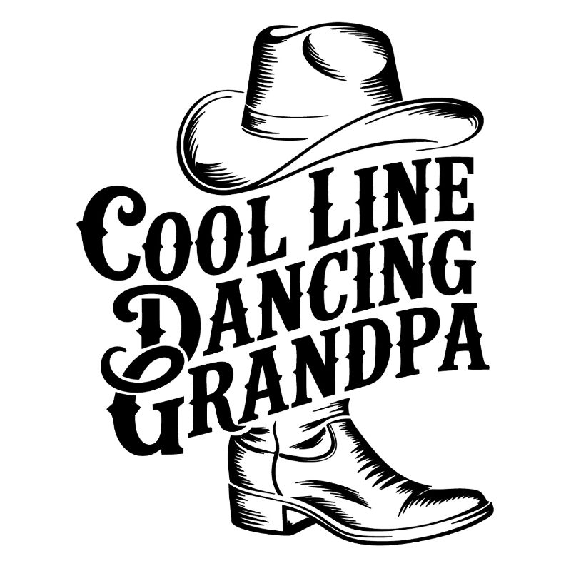 Cooler Opa Line Dance – Cowboy Hut & Stiefel