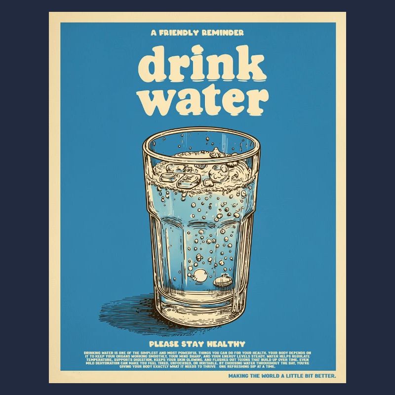 Drink Water – Friendly Reminder