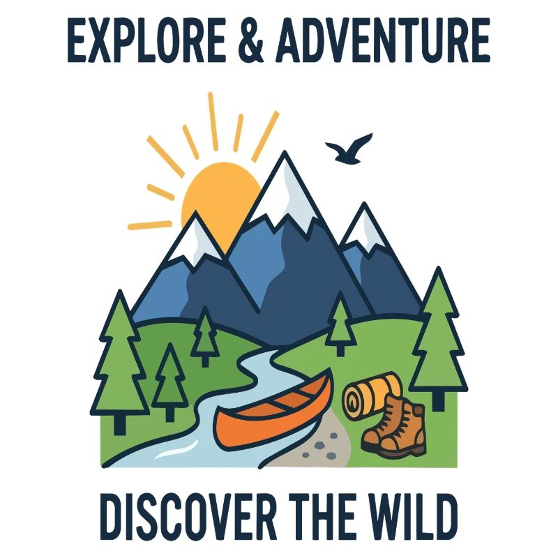 Explore Adventure Discover The Wild Canoe