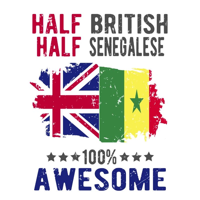 Halb Brite Halb Senegalese