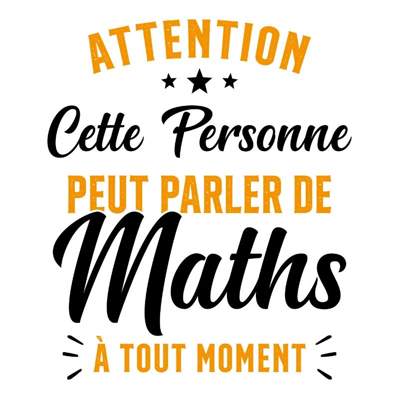 Prof de Maths Mathématique Cadeau Mathématicien