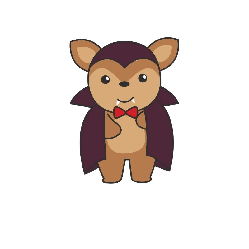 Cerf Halloween Mignon Devil Vampire Costume