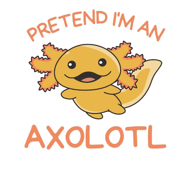 Stell dir vor ich bin ein Axolotl Halloween