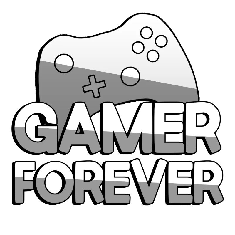 GAMER FOREVER + Controller - Gaming