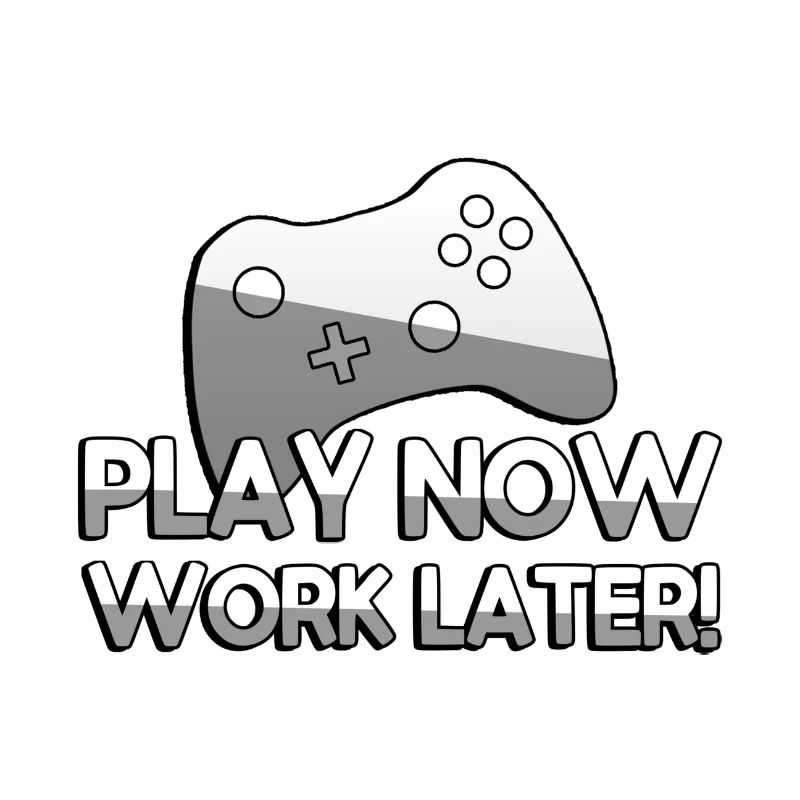 PLAY NOW WORK LATER! + Controller - Gaming
