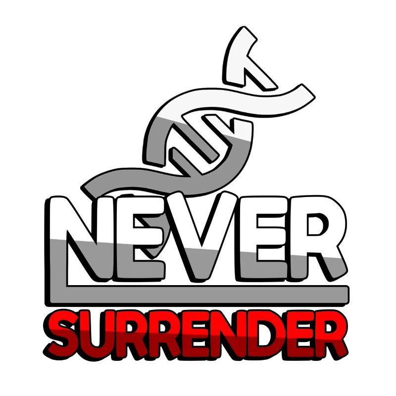 NEVER SURRENDER (Rot) + DNA - Gaming