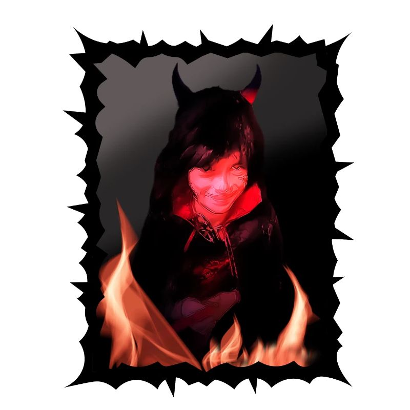 Halloween night devil