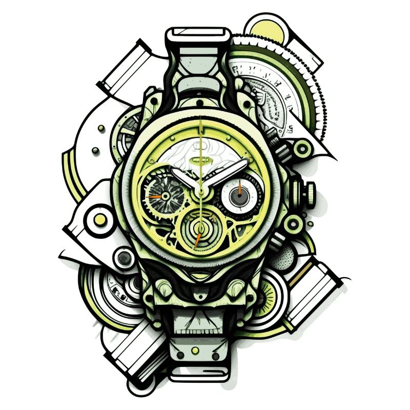 Uhr als Automatic oder Handaufzug für Vintage Fans