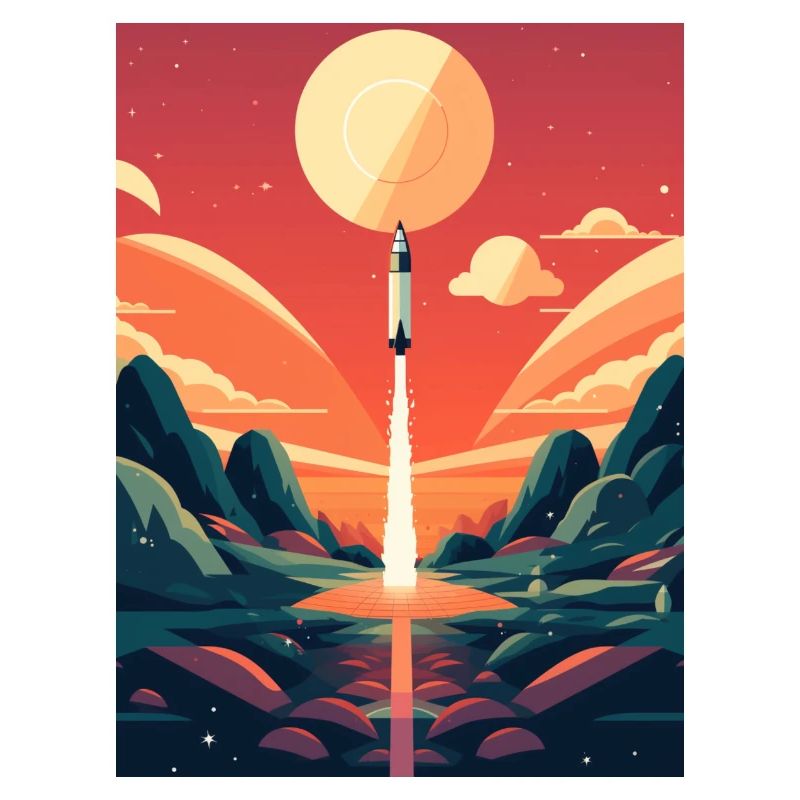 Rocket Launch Raketenstart