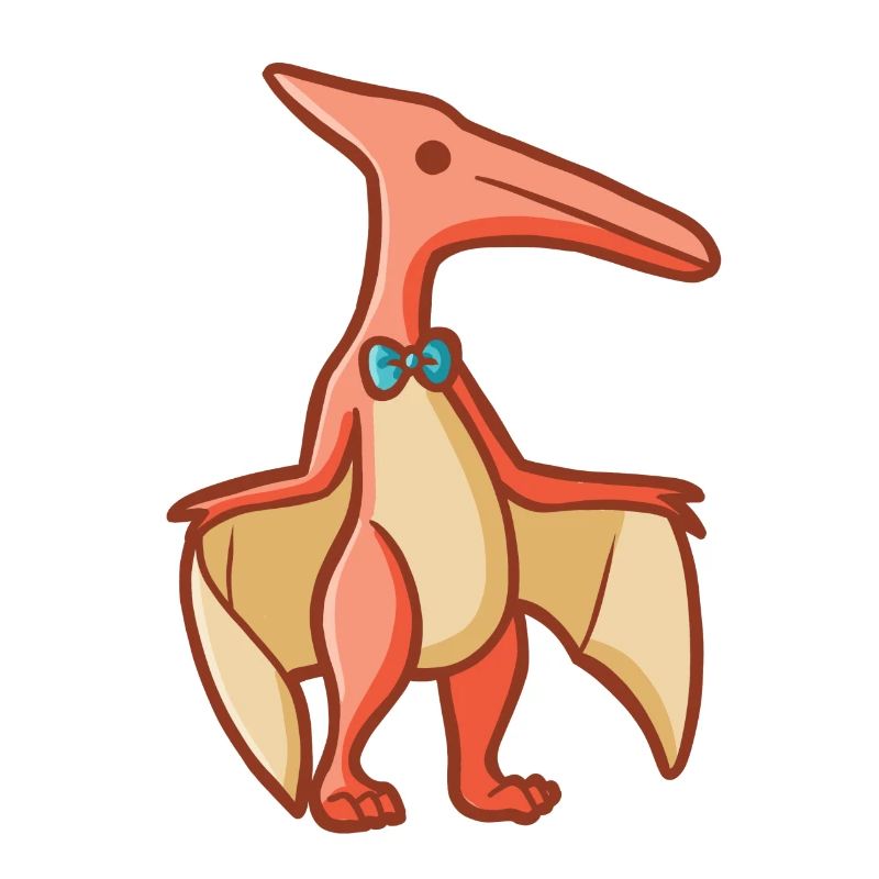 hugadino pterodactyl, dino, cute dinosaur