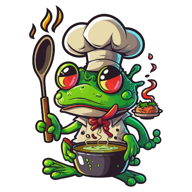 Einen Sprung kochen