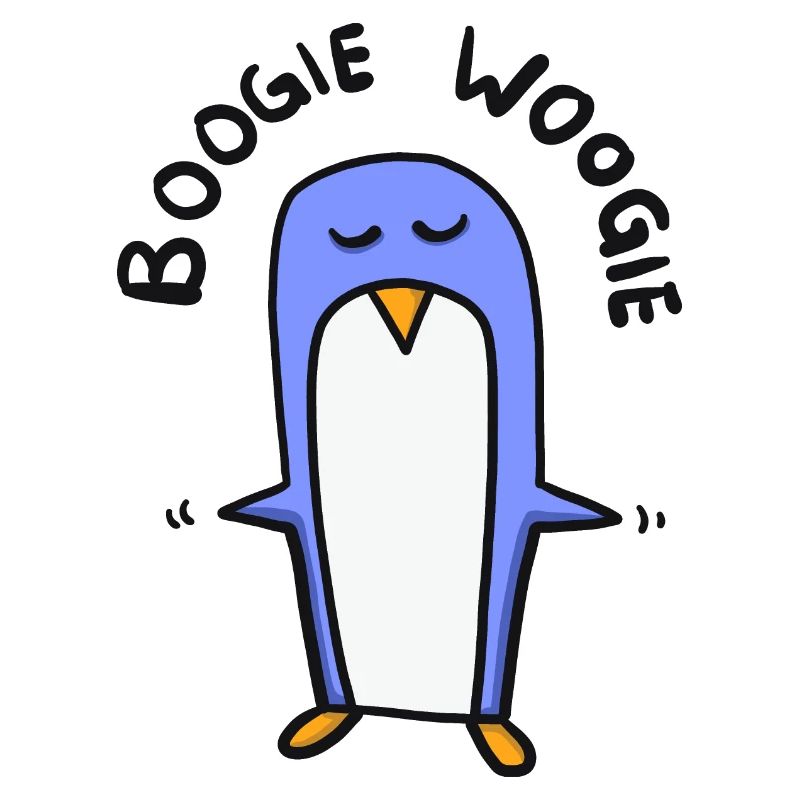 Pingouin danse boogie woogie