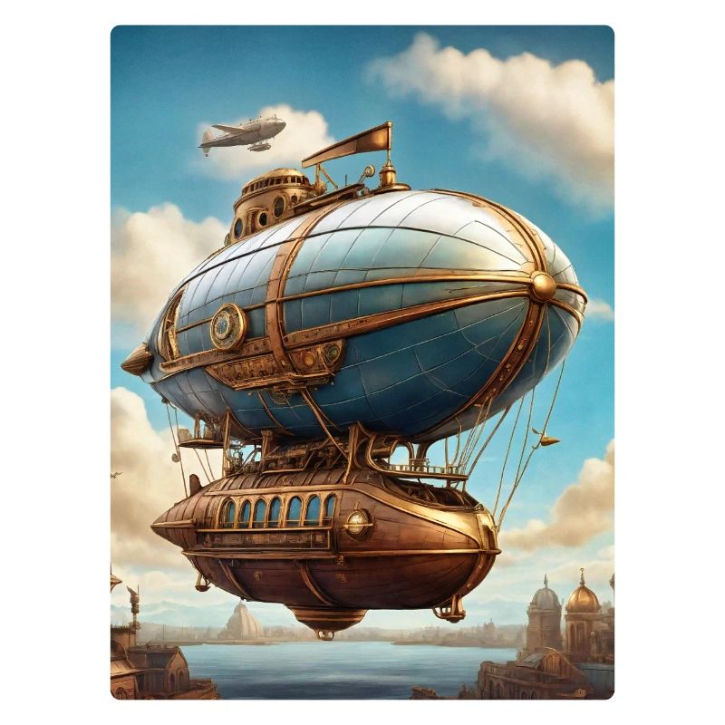Dirigeable Steampunk 1.10