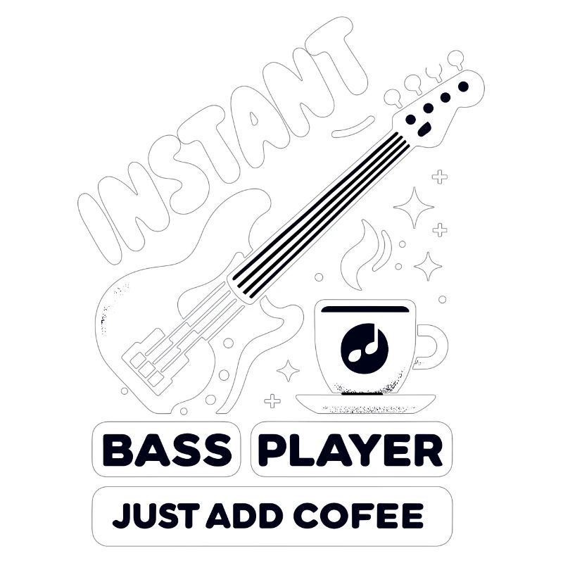 Instant Bass Player Einfach Kaffee hinzufügen