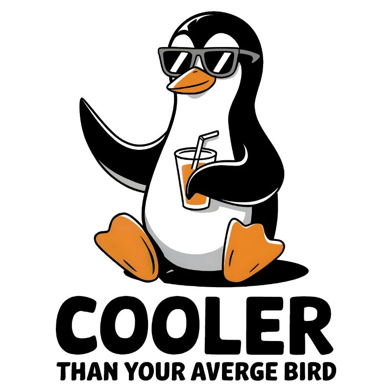 Kühler als ein durchschnittlicher Vogel