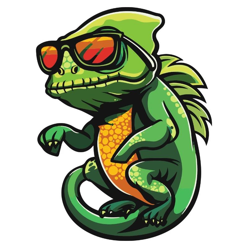 Chameleon Comic Cool