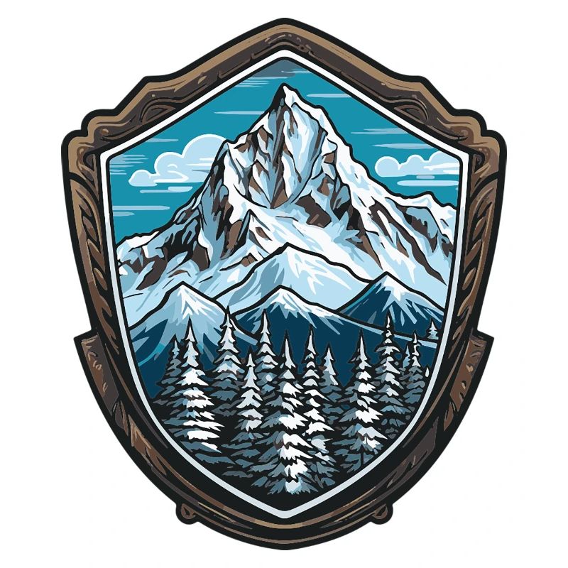 Berge Symbol Bergsteigen