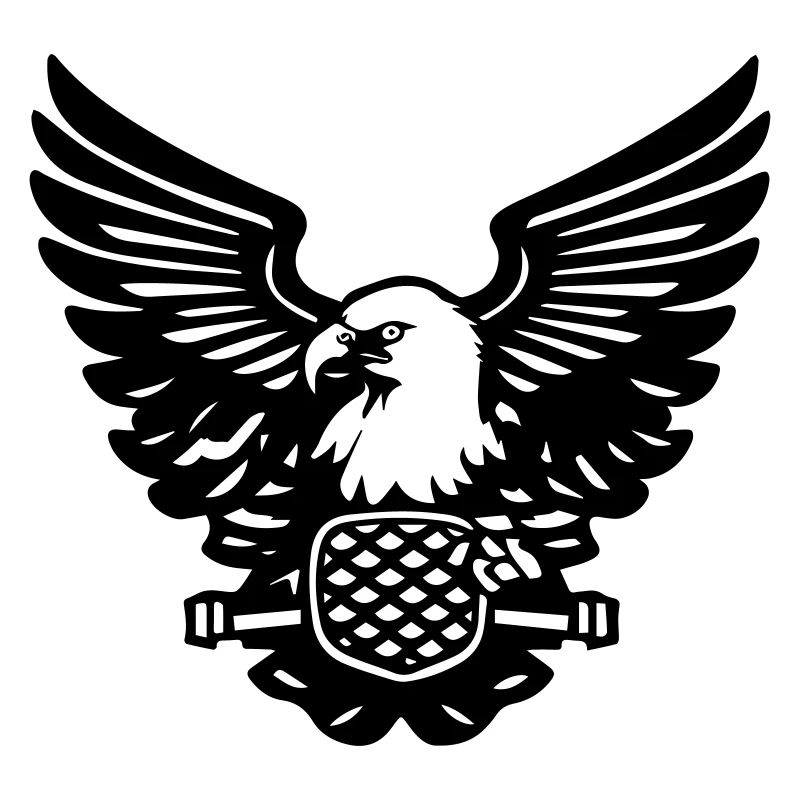 aigle volant ouvrant ses ailes