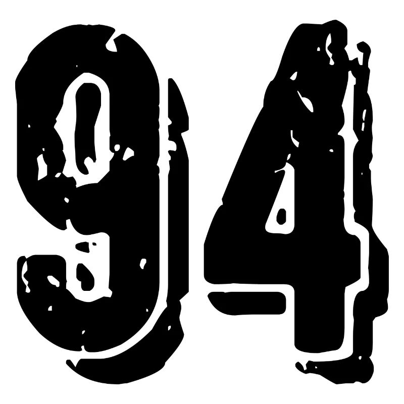 Maillot à 94 numéros