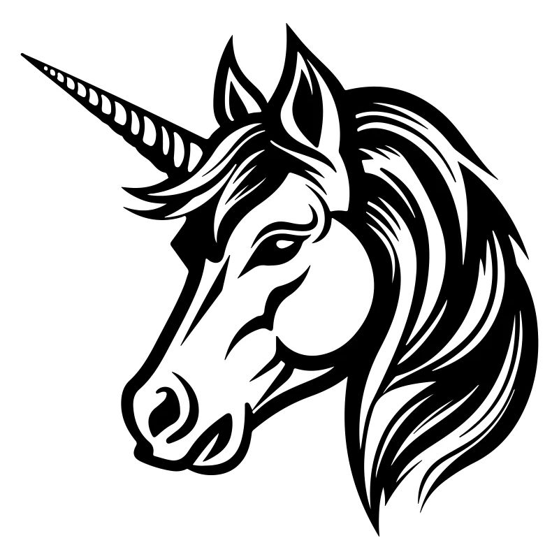 Einhorn Kopf