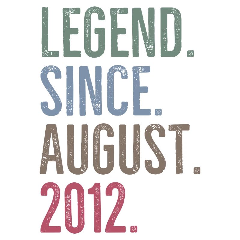 Legende seit August 2012