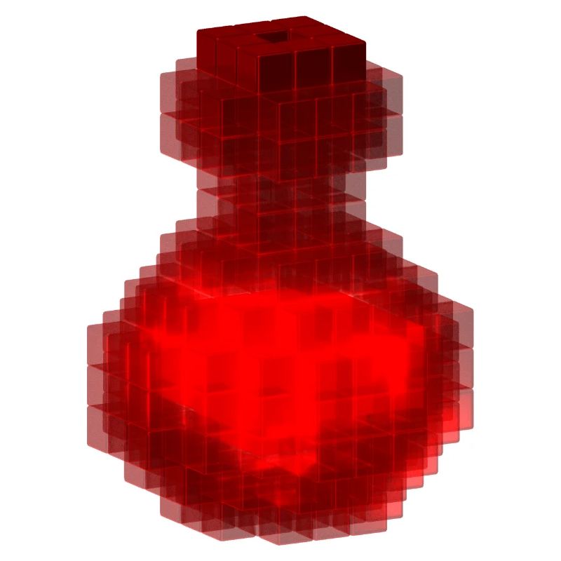 Red magical Wizard / Witch potion Halloween Cubes