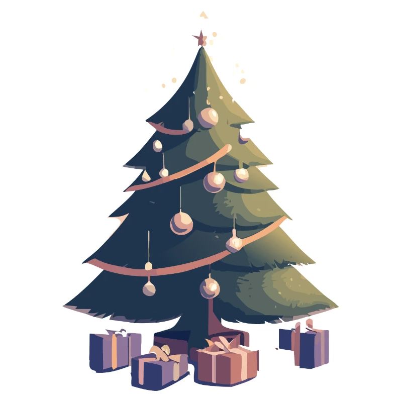 Leuchtender Tannenbaum